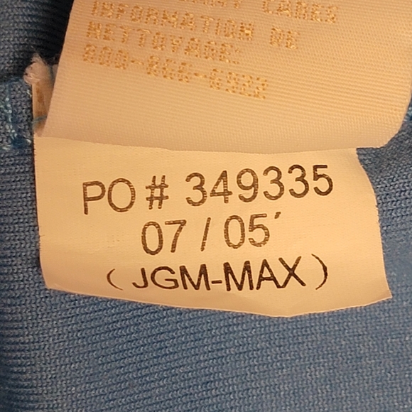 Tommy Hilfiger Jeans Fleece Jacket Womens X-Large Solid Blue Full Zip 2000's - Picture 13 of 14